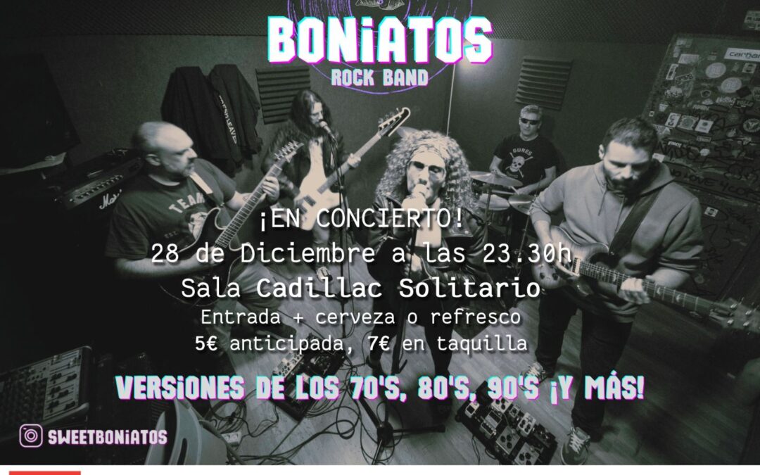 Sweet Boniato – Versiones 70´s, 80´s, 90´s y más