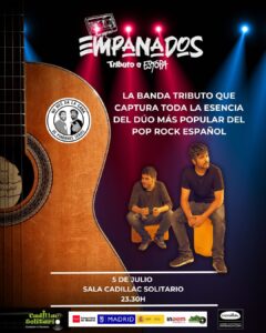 Cadillac Solitario Madrid, Reservado para cumpleaños Madrid, Cumpleaños con concierto Madrid, Celebrar cumpleaños Madrid, Local para cumpleaños Madrid