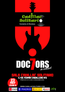 Cadillac Solitario Madrid, Reservado para cumpleaños Madrid, Cumpleaños con concierto Madrid, Celebrar cumpleaños Madrid, Local para cumpleaños Madrid