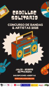 Cadillac Solitario Madrid, Reservado para cumpleaños Madrid, Cumpleaños con concierto Madrid, Celebrar cumpleaños Madrid, Local para cumpleaños Madrid