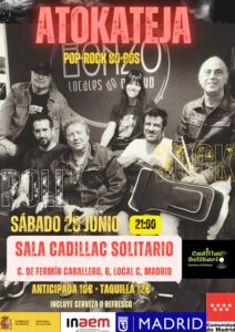 Cadillac Solitario Madrid, Reservado para cumpleaños Madrid, Cumpleaños con concierto Madrid, Celebrar cumpleaños Madrid, Local para cumpleaños Madrid