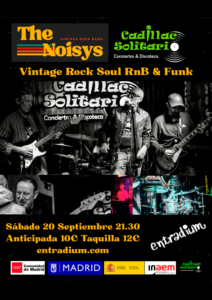 Cadillac Solitario Madrid, Reservado para cumpleaños Madrid, Cumpleaños con concierto Madrid, Celebrar cumpleaños Madrid, Local para cumpleaños Madrid