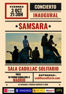 Cadillac Solitario Madrid, Reservado para cumpleaños Madrid, Cumpleaños con concierto Madrid, Celebrar cumpleaños Madrid, Local para cumpleaños Madrid