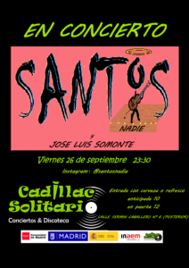 Cadillac Solitario Madrid, Reservado para cumpleaños Madrid, Cumpleaños con concierto Madrid, Celebrar cumpleaños Madrid, Local para cumpleaños Madrid