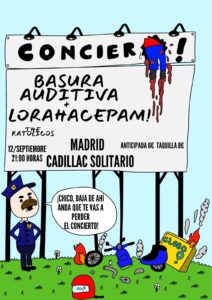 Cadillac Solitario Madrid, Reservado para cumpleaños Madrid, Cumpleaños con concierto Madrid, Celebrar cumpleaños Madrid, Local para cumpleaños Madrid