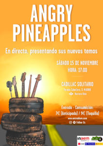 Cadillac Solitario Madrid, Reservado para cumpleaños Madrid, Cumpleaños con concierto Madrid, Celebrar cumpleaños Madrid, Local para cumpleaños Madrid