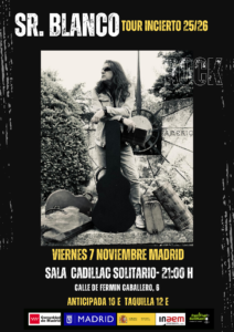 Cadillac Solitario Madrid, Reservado para cumpleaños Madrid, Cumpleaños con concierto Madrid, Celebrar cumpleaños Madrid, Local para cumpleaños Madrid