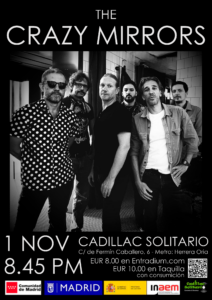 Cadillac Solitario Madrid, Reservado para cumpleaños Madrid, Cumpleaños con concierto Madrid, Celebrar cumpleaños Madrid, Local para cumpleaños Madrid