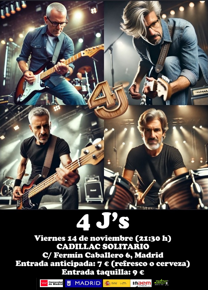 Cadillac Solitario Madrid, Reservado para cumpleaños Madrid, Cumpleaños con concierto Madrid, Celebrar cumpleaños Madrid, Local para cumpleaños Madrid