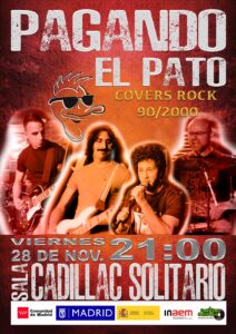 Cadillac Solitario Madrid, Reservado para cumpleaños Madrid, Cumpleaños con concierto Madrid, Celebrar cumpleaños Madrid, Local para cumpleaños Madrid