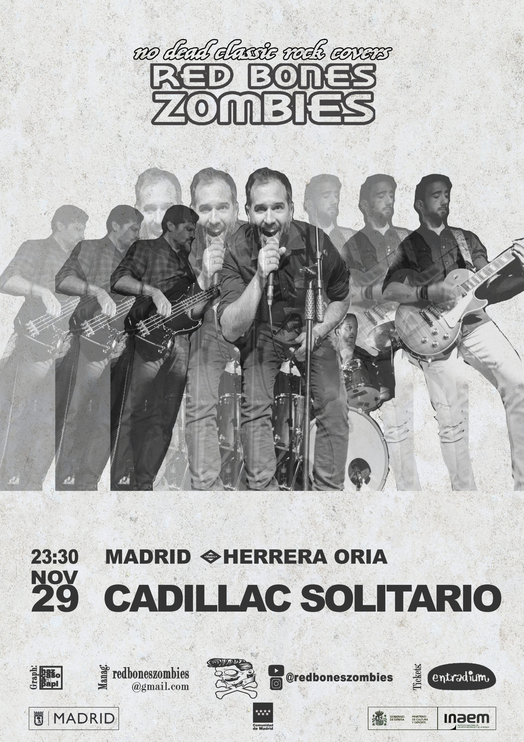 Cadillac Solitario Madrid, Reservado para cumpleaños Madrid, Cumpleaños con concierto Madrid, Celebrar cumpleaños Madrid, Local para cumpleaños Madrid