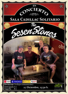 Cadillac Solitario Madrid, Reservado para cumpleaños Madrid, Cumpleaños con concierto Madrid, Celebrar cumpleaños Madrid, Local para cumpleaños Madrid