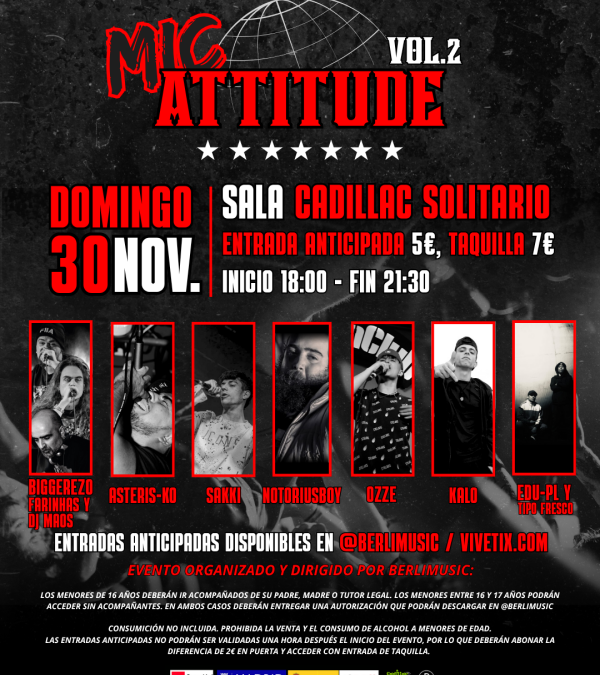 MIC ATTITUDE VOL. 2 – 30 N0V.