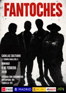 Cadillac Solitario Madrid, Reservado para cumpleaños Madrid, Cumpleaños con concierto Madrid, Celebrar cumpleaños Madrid, Local para cumpleaños Madrid