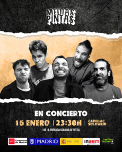 adillac Solitario Madrid, Reservado para cumpleaños Madrid, Cumpleaños con concierto Madrid, Celebrar cumpleaños Madrid, Local para cumpleaños Madrid