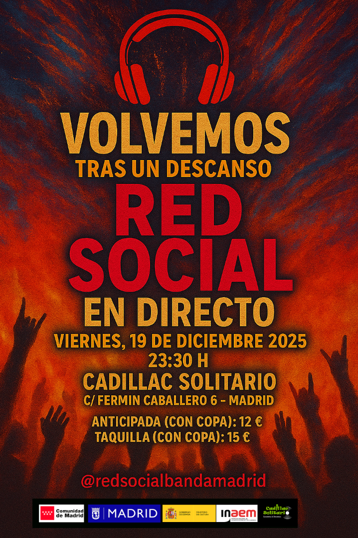 Cadillac Solitario Madrid, Reservado para cumpleaños Madrid, Cumpleaños con concierto Madrid, Celebrar cumpleaños Madrid, Local para cumpleaños Madrid