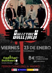 Cadillac Solitario Madrid, Reservado para cumpleaños Madrid, Cumpleaños con concierto Madrid, Celebrar cumpleaños Madrid, Local para cumpleaños Madrid