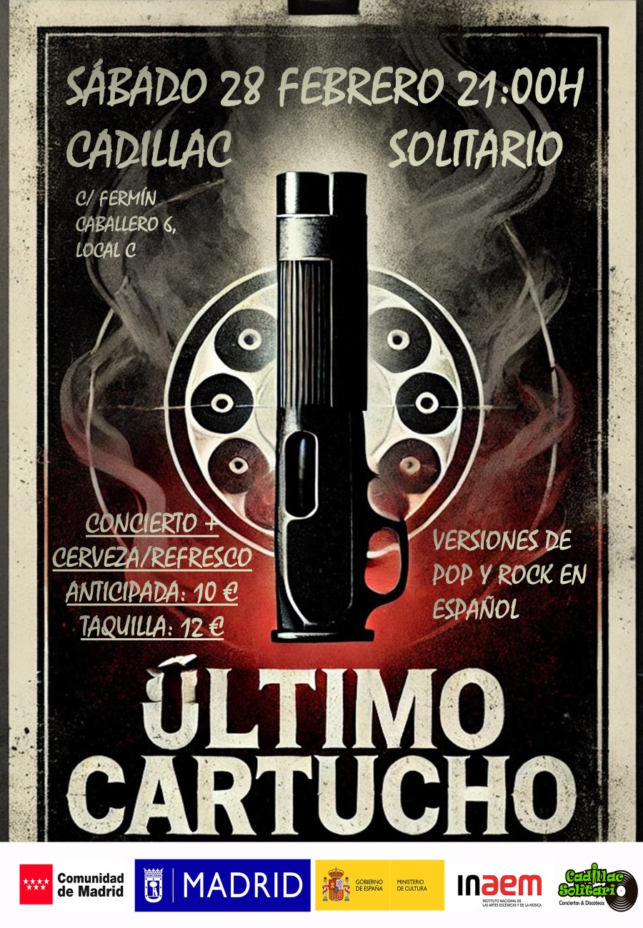 Cadillac Solitario Madrid, Reservado para cumpleaños Madrid, Cumpleaños con concierto Madrid, Celebrar cumpleaños Madrid, Local para cumpleaños Madrid