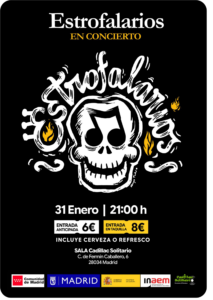 Cadillac Solitario Madrid, Reservado para cumpleaños Madrid, Cumpleaños con concierto Madrid, Celebrar cumpleaños Madrid, Local para cumpleaños Madrid