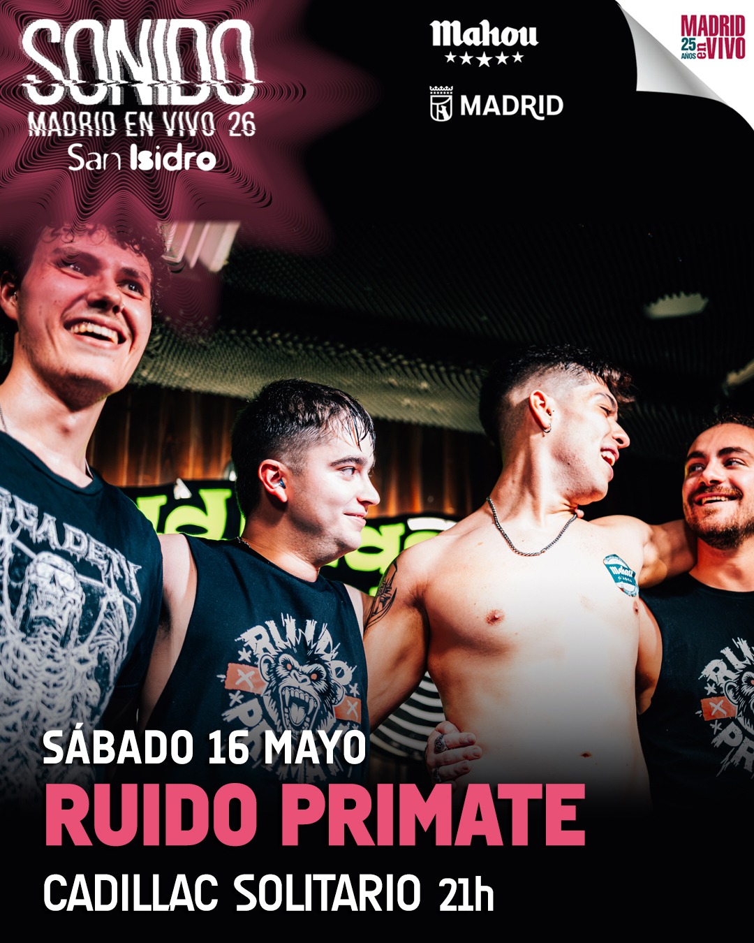 Cadillac Solitario Madrid, Reservado para cumpleaños Madrid, Cumpleaños con concierto Madrid, Celebrar cumpleaños Madrid, Local para cumpleaños Madrid