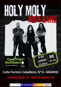 Cadillac Solitario Madrid, Reservado para cumpleaños Madrid, Cumpleaños con concierto Madrid, Celebrar cumpleaños Madrid, Local para cumpleaños Madrid