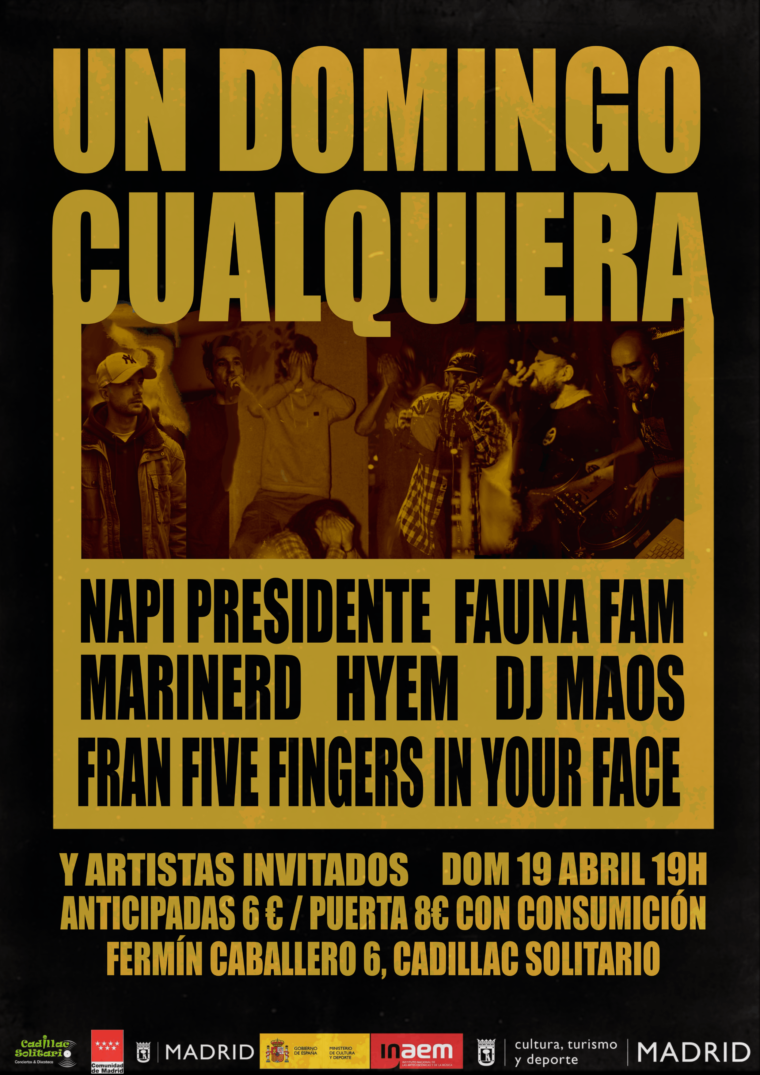 Cadillac Solitario Madrid, Reservado para cumpleaños Madrid, Cumpleaños con concierto Madrid, Celebrar cumpleaños Madrid, Local para cumpleaños Madrid