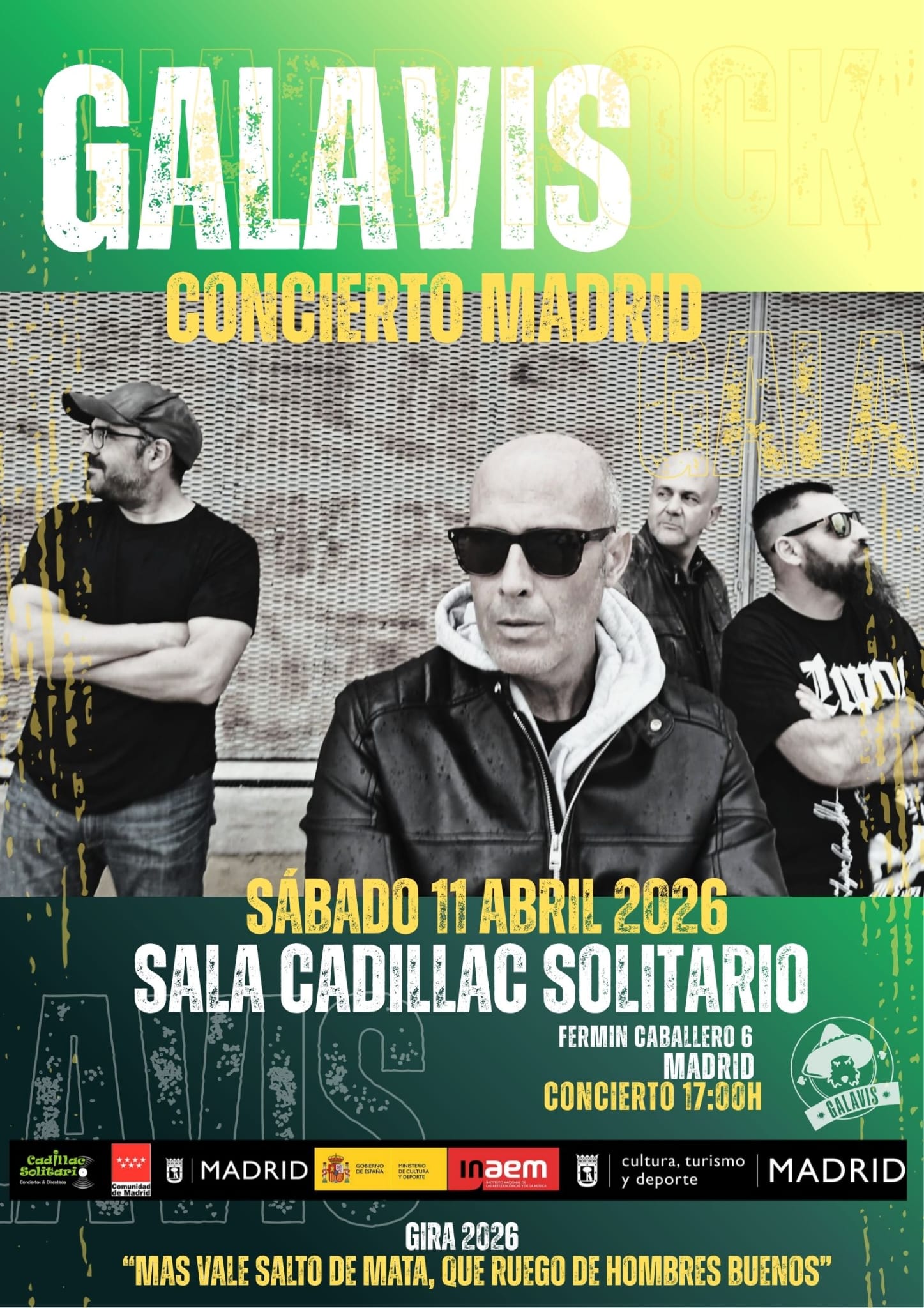 Cadillac Solitario Madrid, Reservado para cumpleaños Madrid, Cumpleaños con concierto Madrid, Celebrar cumpleaños Madrid, Local para cumpleaños Madrid