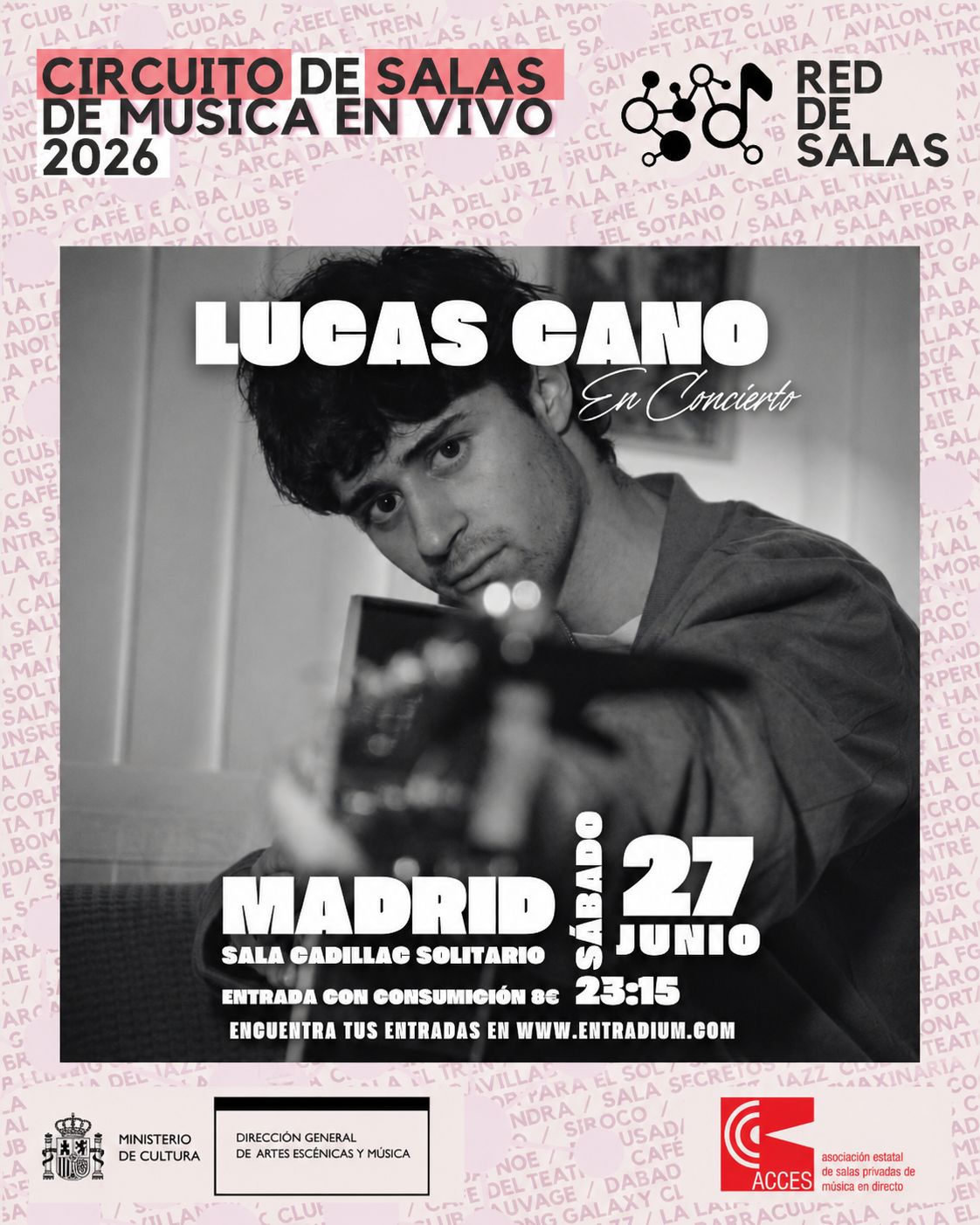 Cadillac Solitario Madrid, Reservado para cumpleaños Madrid, Cumpleaños con concierto Madrid, Celebrar cumpleaños Madrid, Local para cumpleaños Madrid