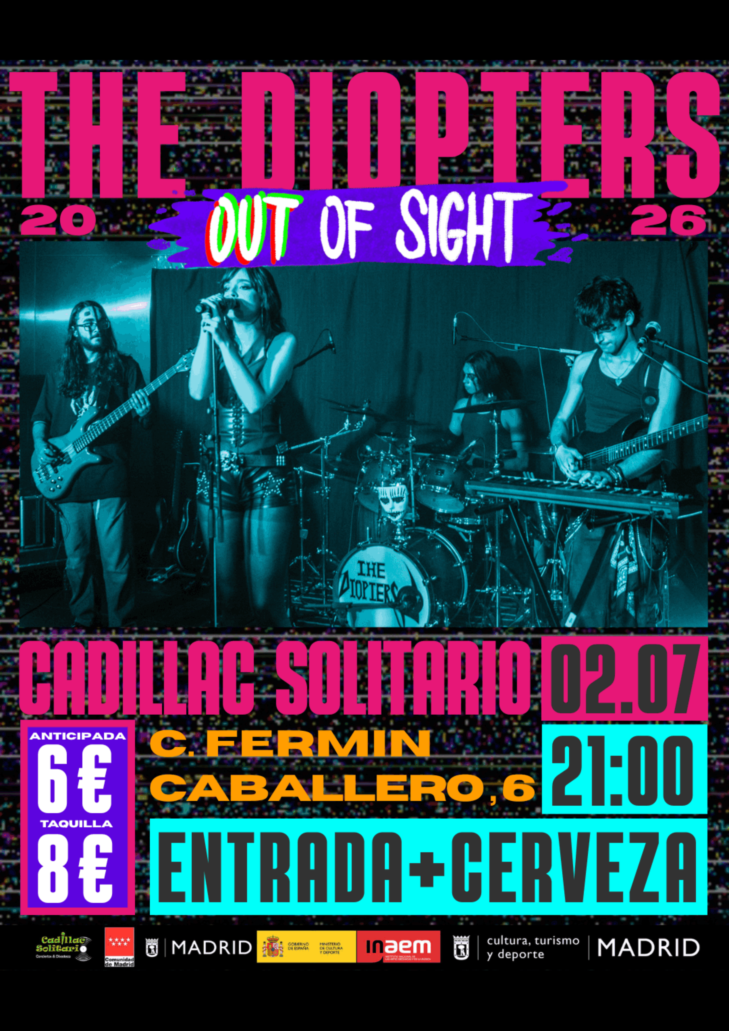 Cadillac Solitario Madrid, Reservado para cumpleaños Madrid, Cumpleaños con concierto Madrid, Celebrar cumpleaños Madrid, Local para cumpleaños Madrid
