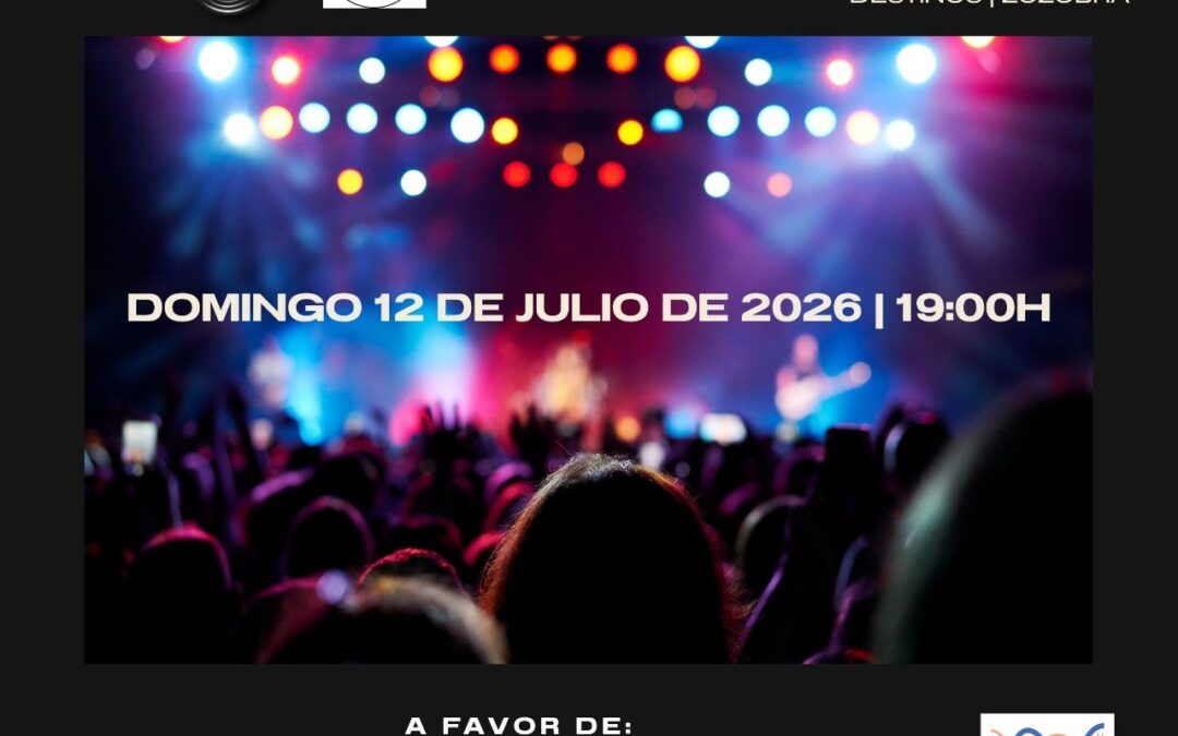 Concierto Solidario a favor de: Asociación Española Mutación Gen IQSEC2 – Bandas: Ok Mckey – Clam – Destinos – Zozobra