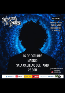 Cadillac Solitario Madrid, Reservado para cumpleaños Madrid, Cumpleaños con concierto Madrid, Celebrar cumpleaños Madrid, Local para cumpleaños Madrid