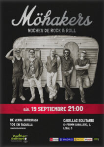 Cadillac Solitario Madrid, Reservado para cumpleaños Madrid, Cumpleaños con concierto Madrid, Celebrar cumpleaños Madrid, Local para cumpleaños Madrid