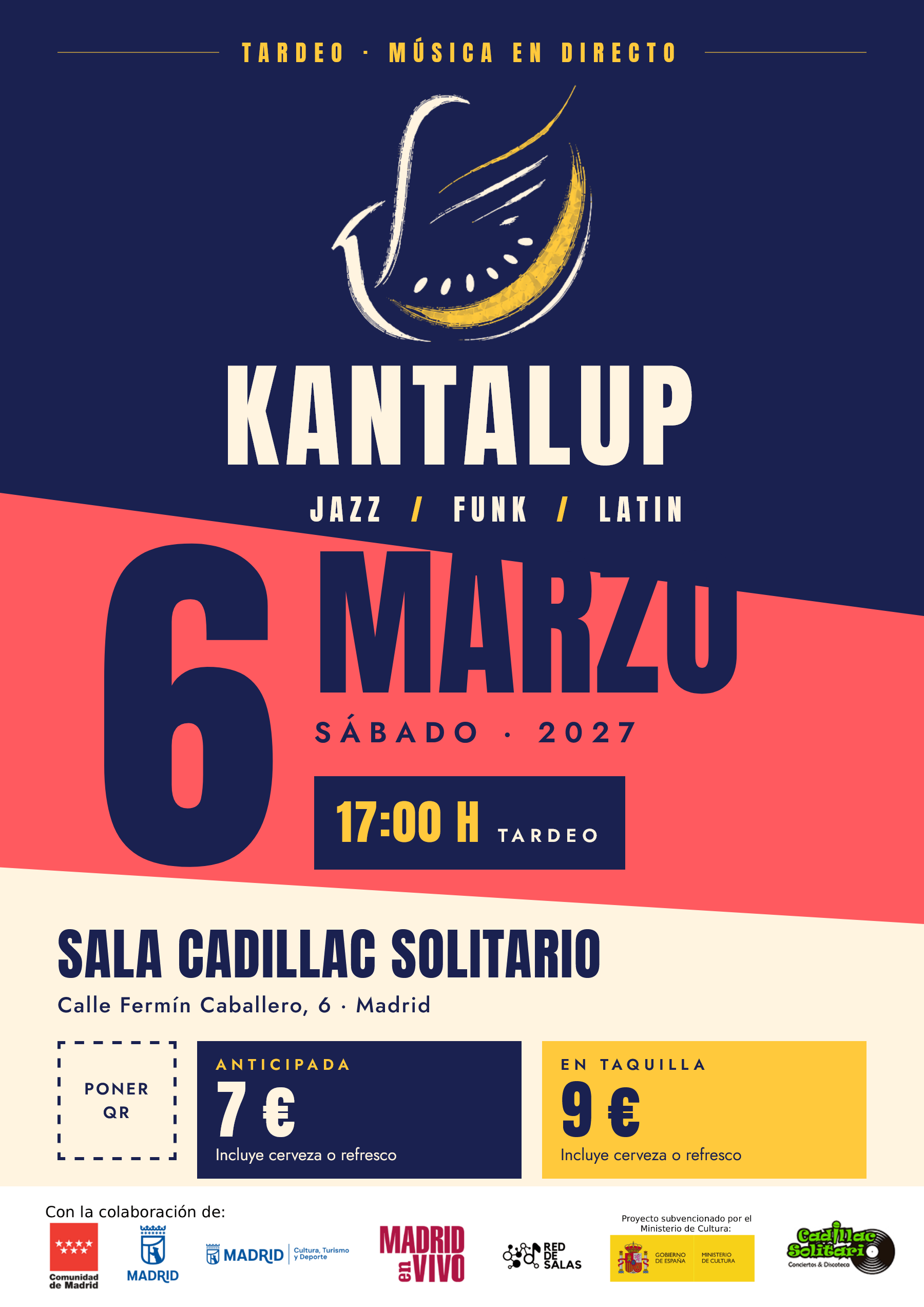Cadillac Solitario Madrid, Reservado para cumpleaños Madrid, Cumpleaños con concierto Madrid, Celebrar cumpleaños Madrid, Local para cumpleaños Madrid