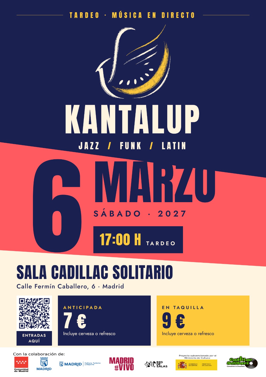 Cadillac Solitario Madrid, Reservado para cumpleaños Madrid, Cumpleaños con concierto Madrid, Celebrar cumpleaños Madrid, Local para cumpleaños Madrid
